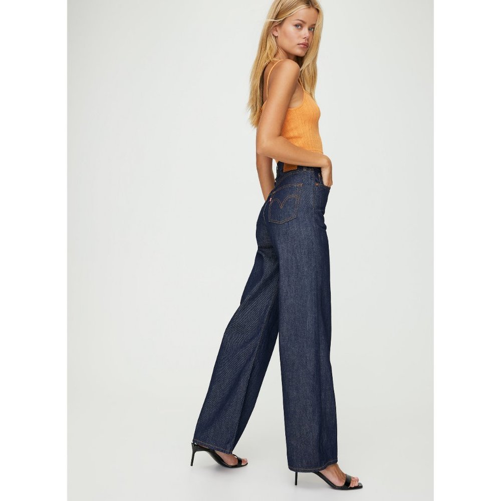 Levi’s Ribcage Wide Leg Jeans in High & Mighty.